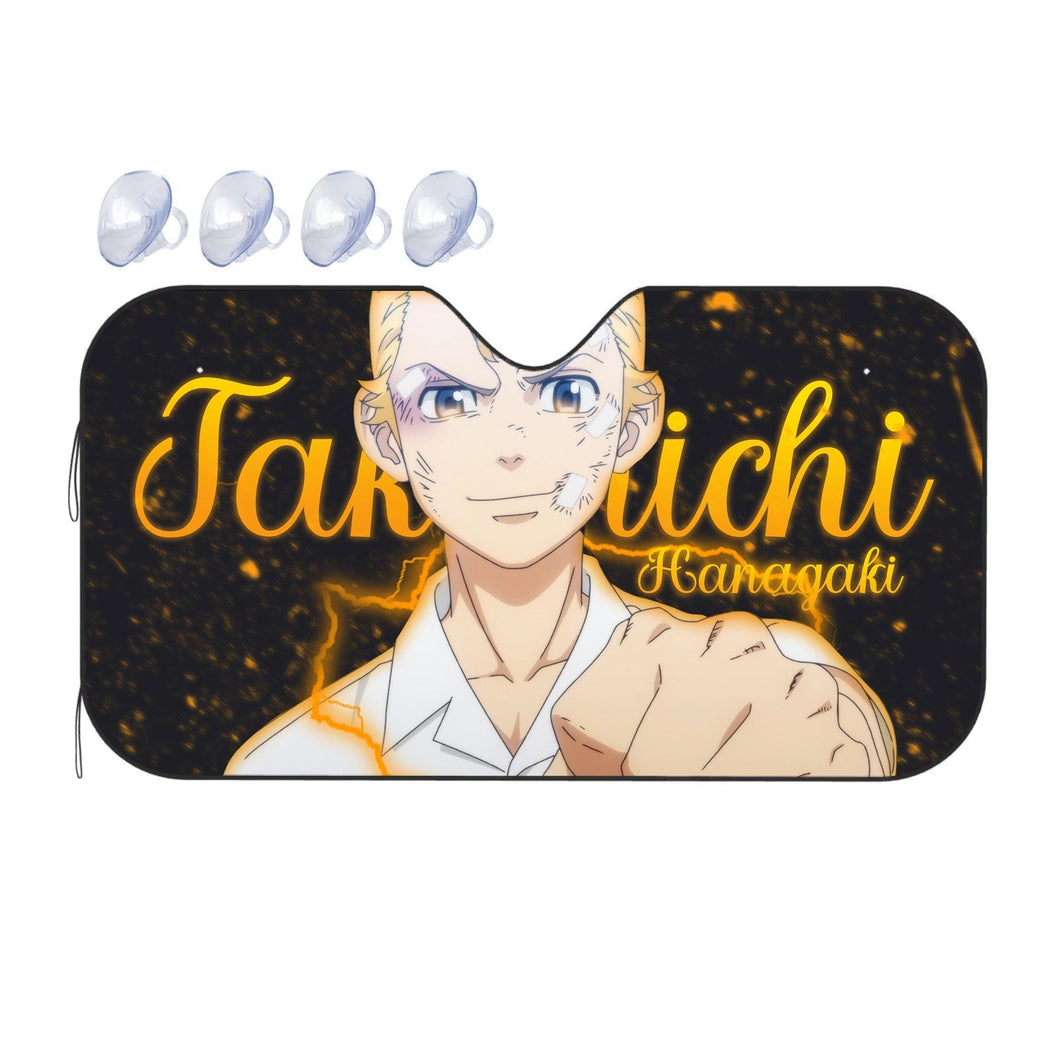Tokyo Revengers Takemichi Hanagaki  Car Sunshade