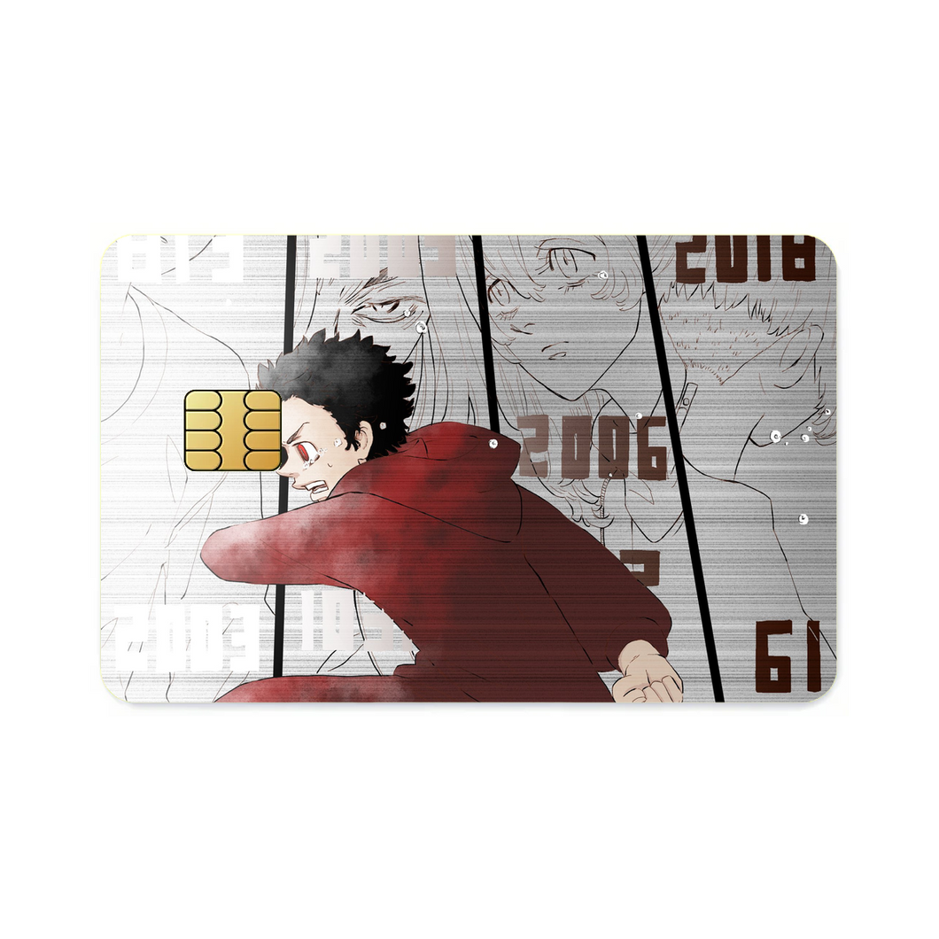 Tokyo Revengers Takemichi Hanagaki  Credit Card Skins (4-in-1 Pack)