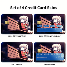 Load image into Gallery viewer, Tomori Nao  Credit Card Skins (4-in-1 Pack)
