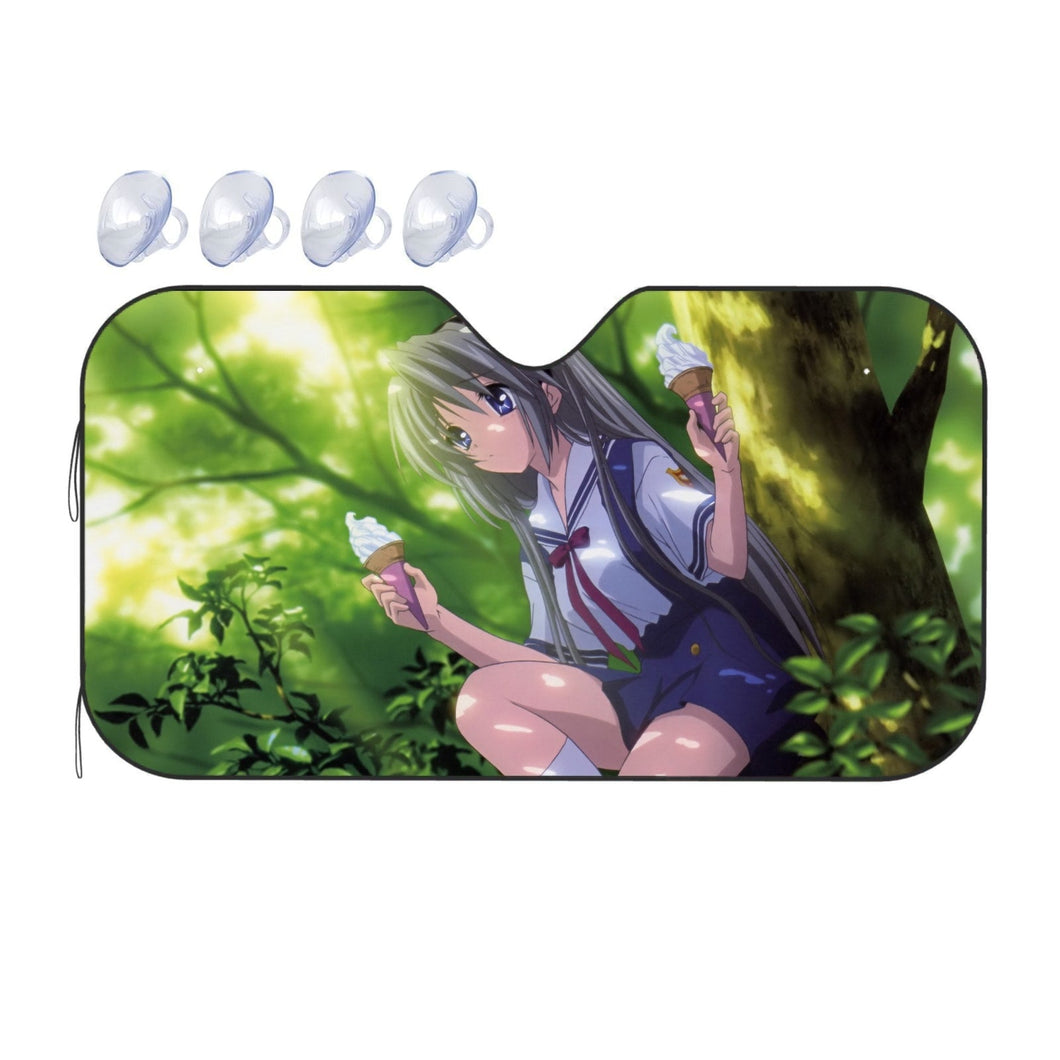 Tomoyo Sakagami  Car Sunshade