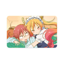Load image into Gallery viewer, Tooru and Kobayashi  Credit Card Skins (4-in-1 Pack)
