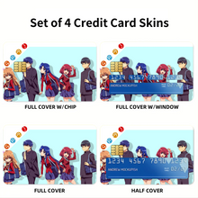 Load image into Gallery viewer, Toradora!  Credit Card Skins (4-in-1 Pack)
