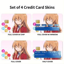Load image into Gallery viewer, Toradora!  Credit Card Skins (4-in-1 Pack)
