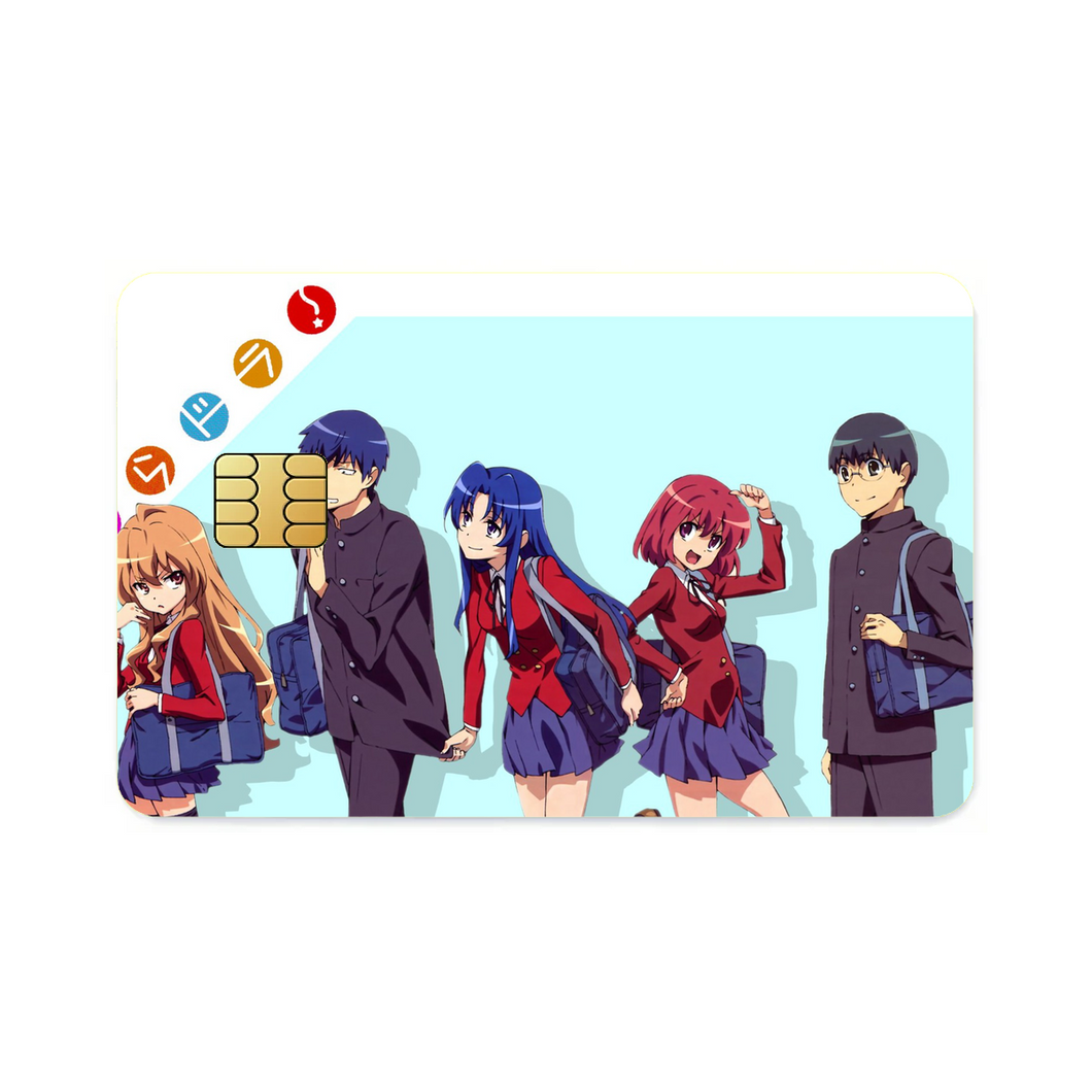 Toradora!  Credit Card Skins (4-in-1 Pack)
