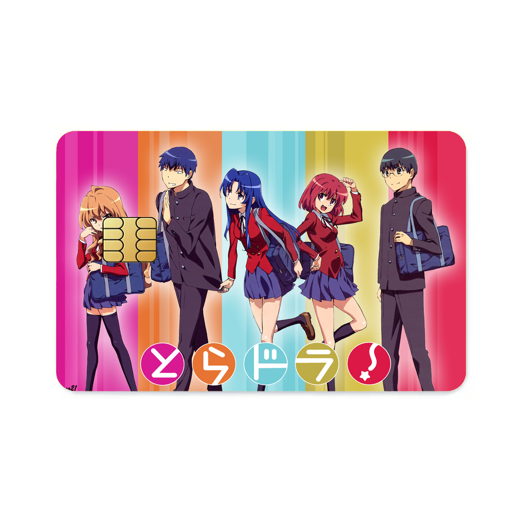Toradora!  Credit Card Skins (4-in-1 Pack)