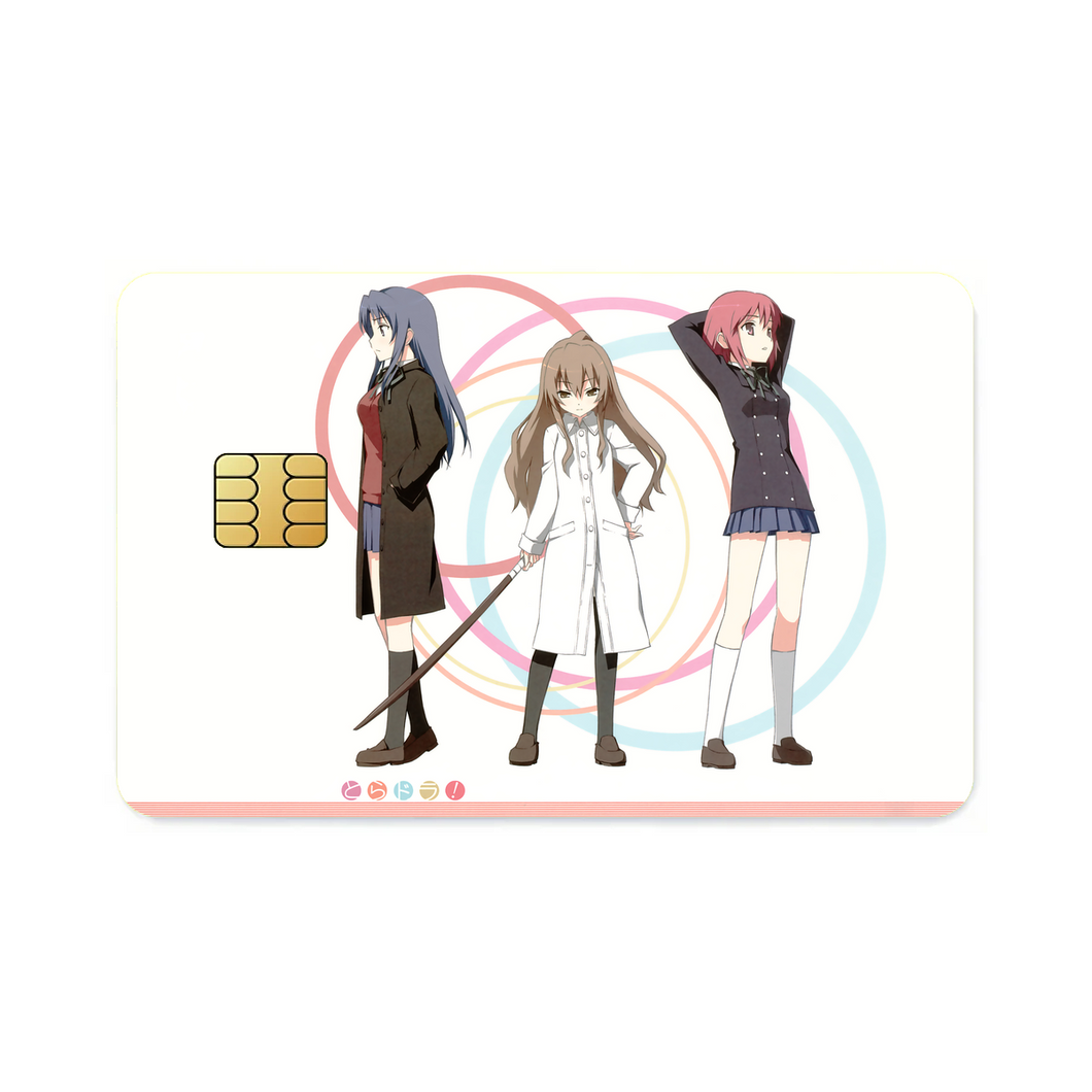 Toradora!  Credit Card Skins (4-in-1 Pack)