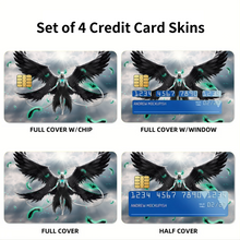 Load image into Gallery viewer, Tormenta de murcielago  Credit Card Skins (4-in-1 Pack)
