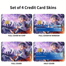 Load image into Gallery viewer, Touhou  Credit Card Skins (4-in-1 Pack)
