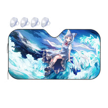 Load image into Gallery viewer, Touhou Ice Queen  Car Sunshade

