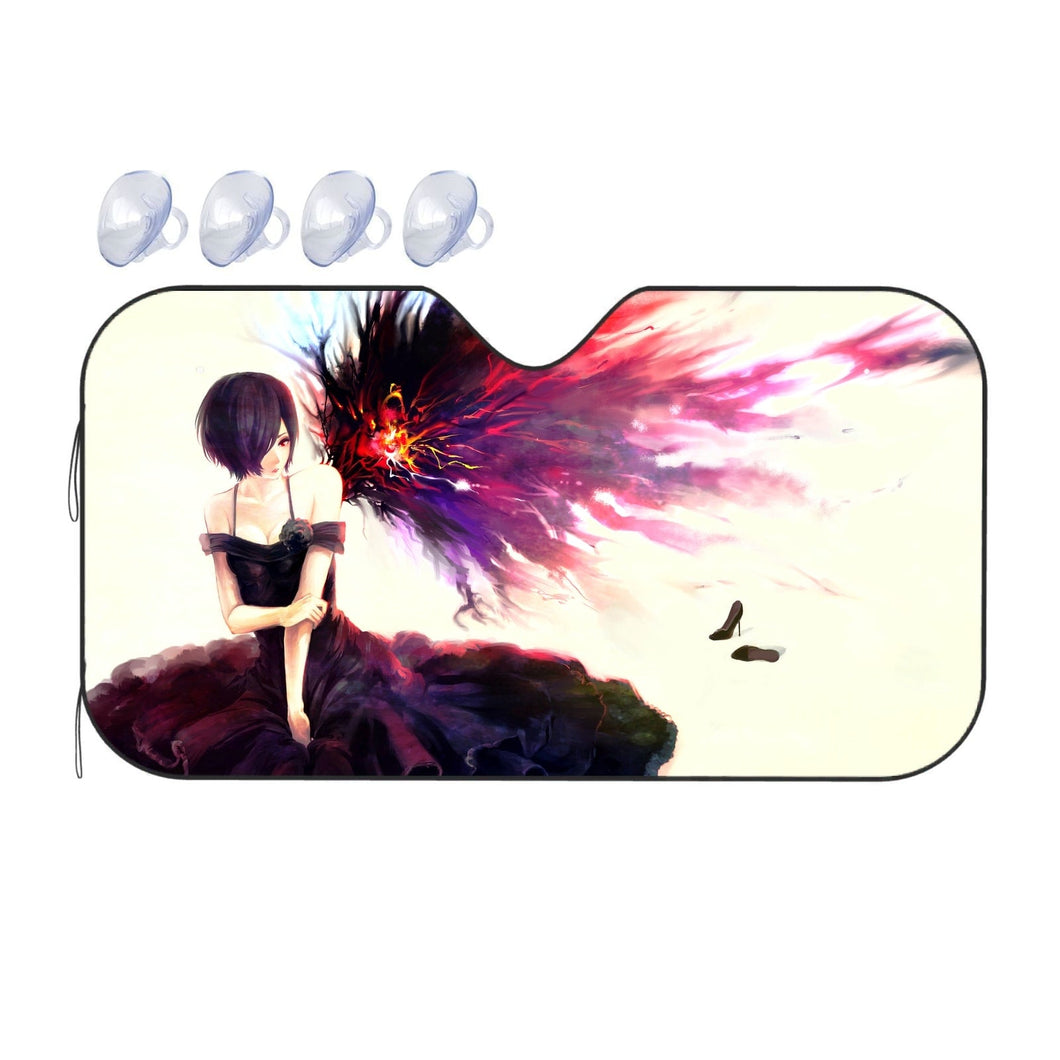 Touka (Tokyo Ghoul)  Car Sunshade