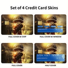 Load image into Gallery viewer, Trafalgar Law  Credit Card Skins (4-in-1 Pack)
