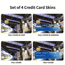 Load image into Gallery viewer, Train Station  Credit Card Skins (4-in-1 Pack)
