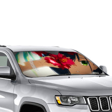 Load image into Gallery viewer, Tropical Ichigo  Car Sunshade
