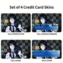 Load image into Gallery viewer, Twilight Dreamers  Credit Card Skins (4-in-1 Pack)
