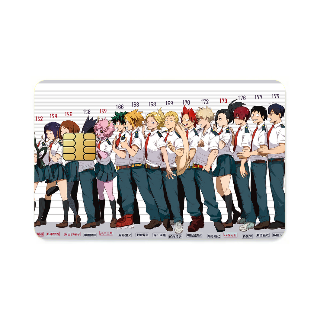 U.A. Class 1-A  Credit Card Skins (4-in-1 Pack)