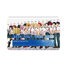 Load image into Gallery viewer, U.A. Class 1-A  Credit Card Skins (4-in-1 Pack)
