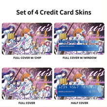Load image into Gallery viewer, U&#39;s 2nd single- Snow Halation  Credit Card Skins (4-in-1 Pack)
