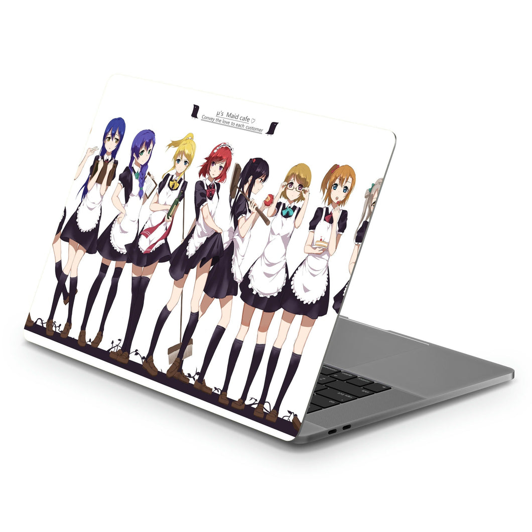 U's - maid cafe  Macbook Skin