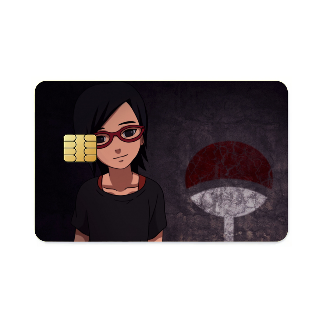 uchiha sarada  Credit Card Skins (4-in-1 Pack)