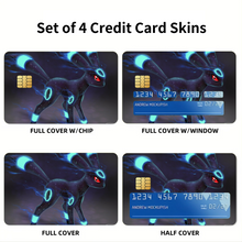 Load image into Gallery viewer, Umbreon  Credit Card Skins (4-in-1 Pack)
