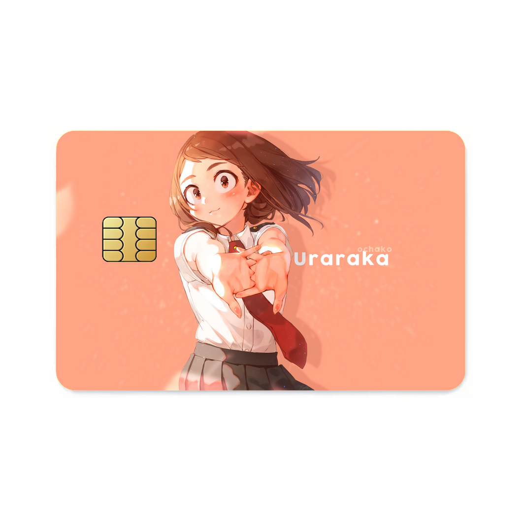 Uraraka ochako  Credit Card Skins (4-in-1 Pack)