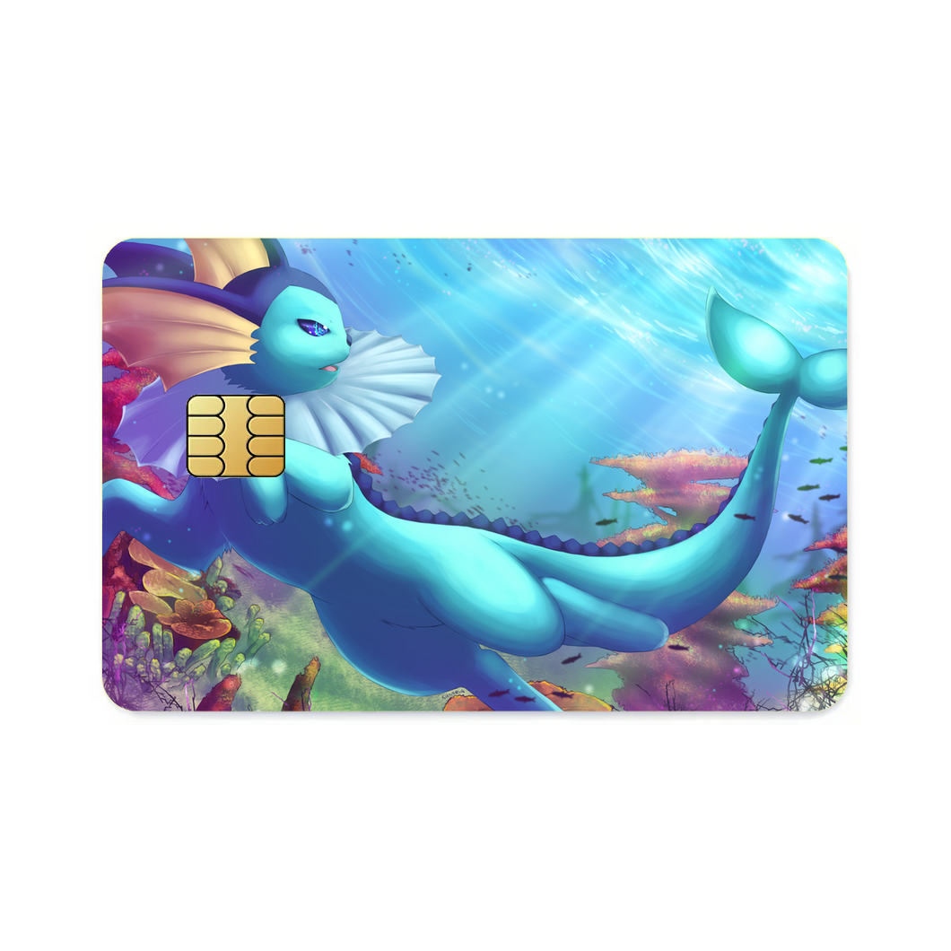 Vaporeon  Credit Card Skins (4-in-1 Pack)