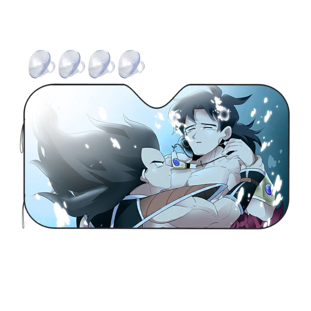 Vegeta and Broly  Car Sunshade