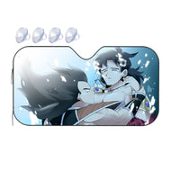 Vegeta and Broly  Car Sunshade