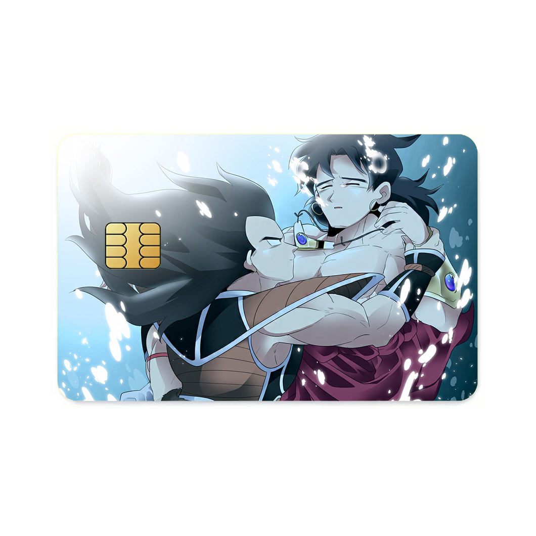 Vegeta and Broly  Credit Card Skins (4-in-1 Pack)