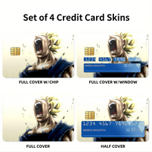 Load image into Gallery viewer, Vegeta Credit Card Skins (4-in-1 Pack)
