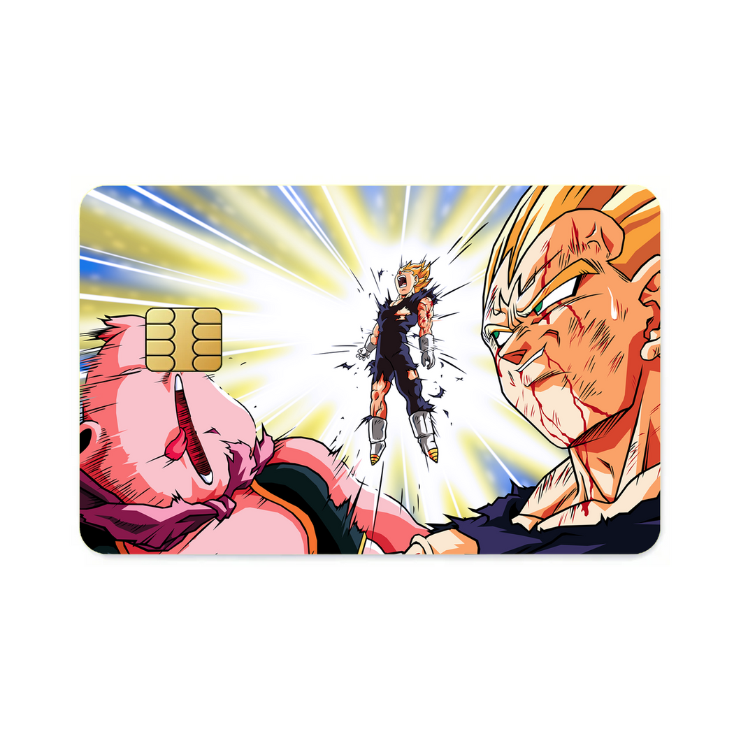 Vegeta Sacrifice  Credit Card Skins (4-in-1 Pack)