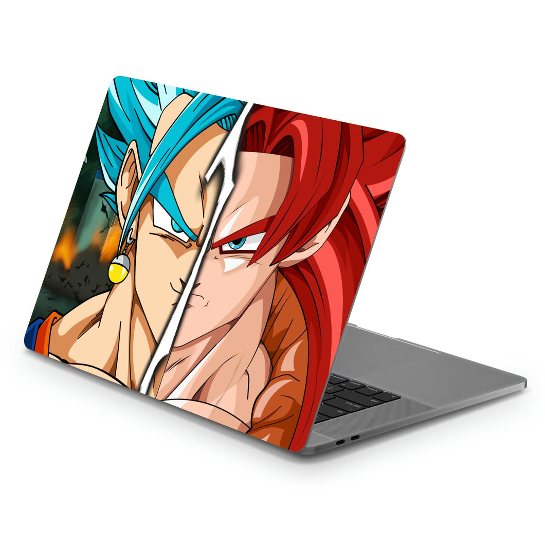 Vegeto + Gogeta  Macbook Skin