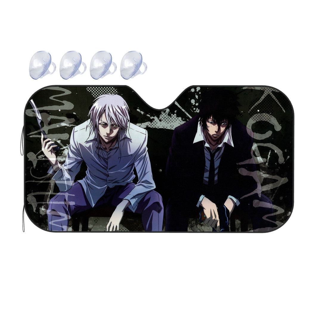 Villain and a hero  Car Sunshade