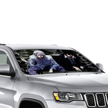 Load image into Gallery viewer, Villain and a hero  Car Sunshade
