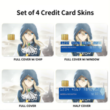 Load image into Gallery viewer, Violet Evergarden  Credit Card Skins (4-in-1 Pack)
