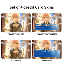 Load image into Gallery viewer, Violet Evergarden  Credit Card Skins (4-in-1 Pack)
