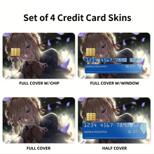 Load image into Gallery viewer, Violet Evergarden  Credit Card Skins (4-in-1 Pack)
