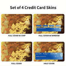 Load image into Gallery viewer, Violet Evergarden Violet Evergarden  Credit Card Skins (4-in-1 Pack)
