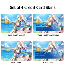 Load image into Gallery viewer, Violet Evergarden Violet Evergarden, Violet Evergarden  Credit Card Skins (4-in-1 Pack)
