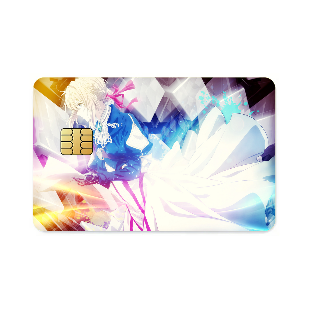 Violet Evergarden Violet Evergarden, Violet Evergarden  Credit Card Skins (4-in-1 Pack)