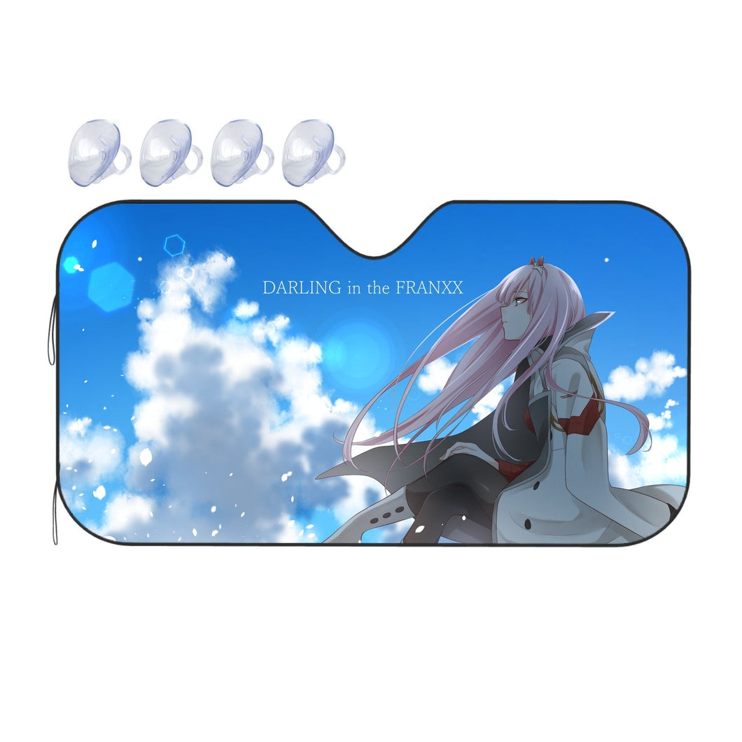 Wait for me, Darling... Car Sunshade
