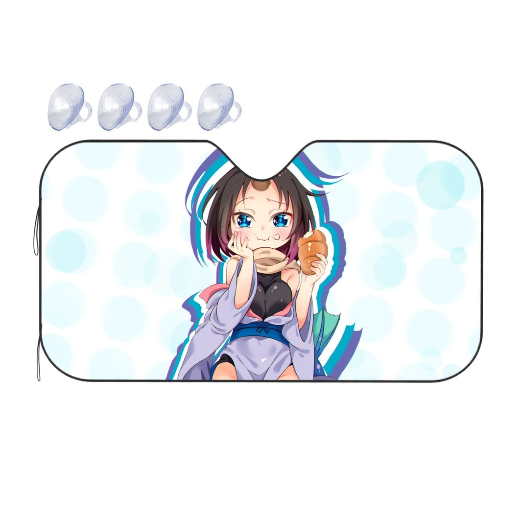 Wallpaper kobayashi-san chi no maid dragon (Elma)  Car Sunshade