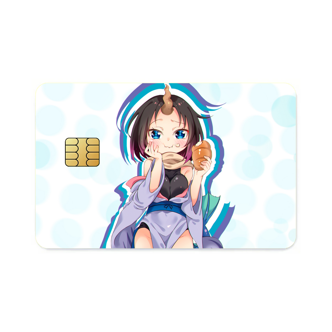 Wallpaper kobayashi-san chi no maid dragon (Elma)  Credit Card Skins (4-in-1 Pack)