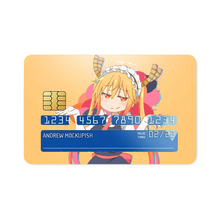 Load image into Gallery viewer, Wallpaper kobayashi-san chi no maid dragon (Tohru)  Credit Card Skins (4-in-1 Pack)

