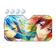 Load image into Gallery viewer, Watercolor (Sora/Shiro)  Car Sunshade
