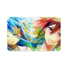 Load image into Gallery viewer, Watercolor (Sora/Shiro)  Credit Card Skins (4-in-1 Pack)
