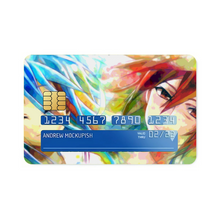 Load image into Gallery viewer, Watercolor (Sora/Shiro)  Credit Card Skins (4-in-1 Pack)
