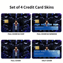 Load image into Gallery viewer, Wave  Credit Card Skins (4-in-1 Pack)
