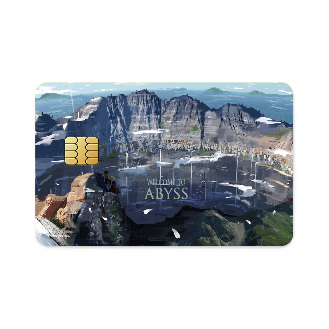 Welcome to Abyss  Credit Card Skins (4-in-1 Pack)
