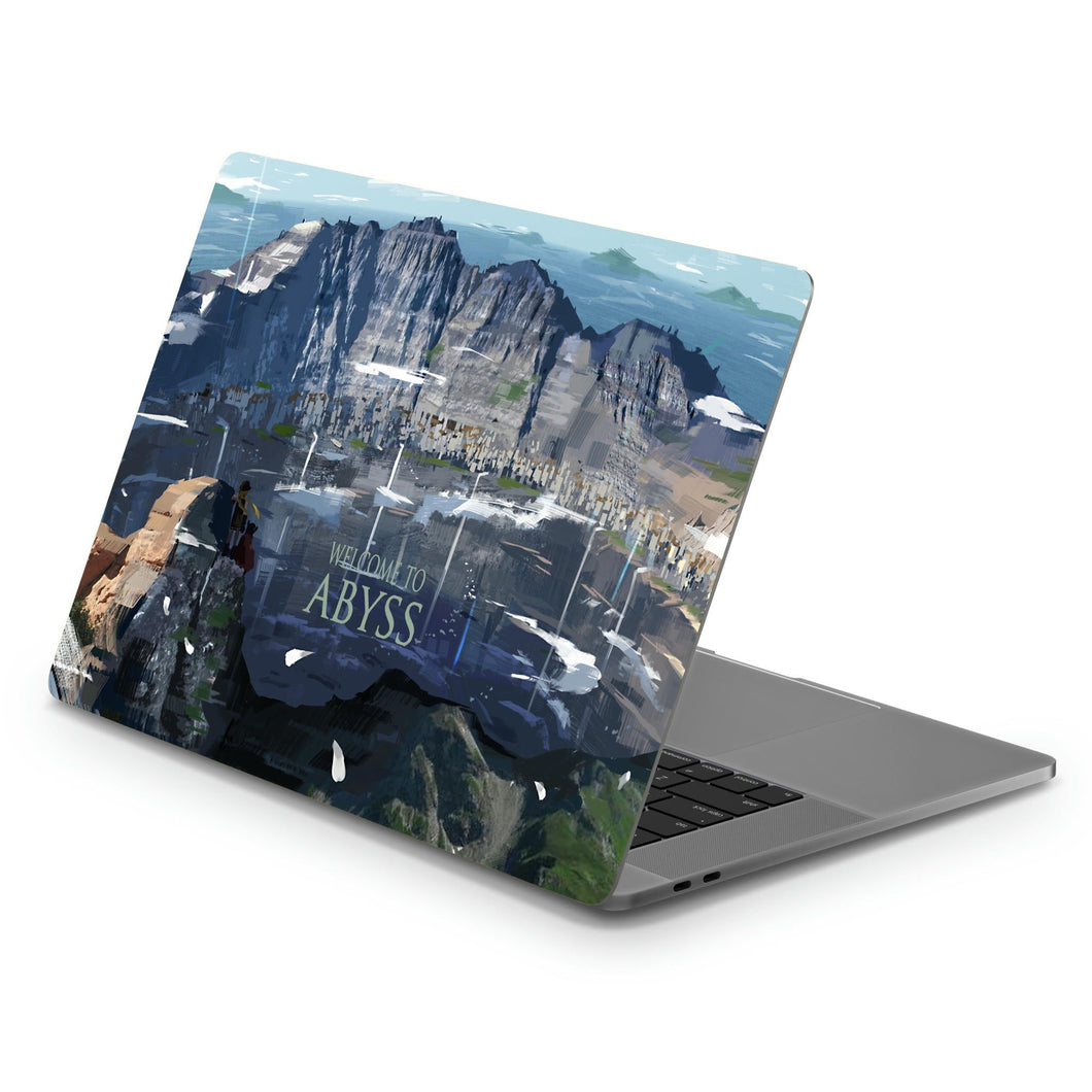 Welcome to Abyss  Macbook Skin
